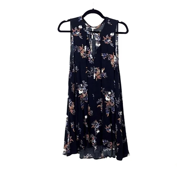 Free People Printed Snap Out Of It Rayon Dress / tunic size Medium - Picture 4 of 12